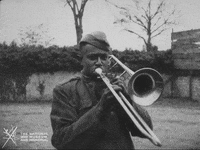 NationalWWIMuseum good morning trump black and white jazz GIF