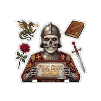 Sant Jordi Rose Sticker