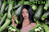 Zucchini Internet Girl GIF