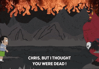 excited satan GIF by South Park 