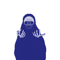 Terrifying In A Nutshell Sticker by kurzgesagt