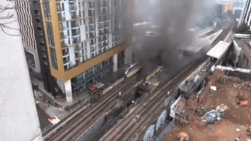 Several People Injured by Fire Near South London Rail Station