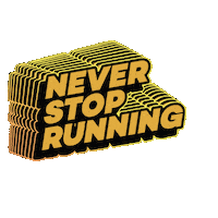 trotime run running marathon 10k Sticker