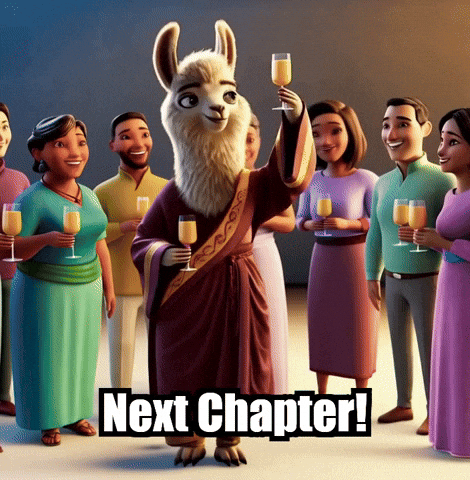 Next Chapter Party GIF by dalaillamazen