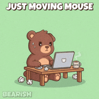 Nervous Coffee GIF by BEARISH