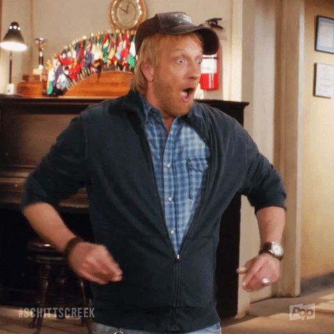 shocked pop tv GIF by Schitt's Creek