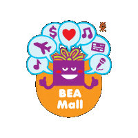 beahk shopping hongkong bea banking Sticker