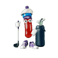 Golf Driver Sticker by Puhti / Vital