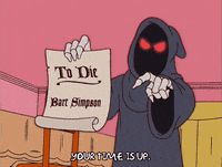 Episode 1 Death GIF by The Simpsons