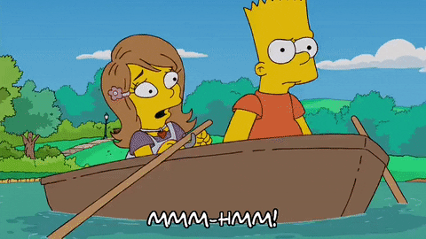 Episode 17 Swimming GIF by The Simpsons
