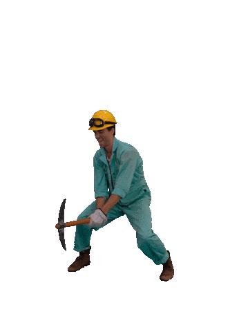 Working Coal Mine Sticker