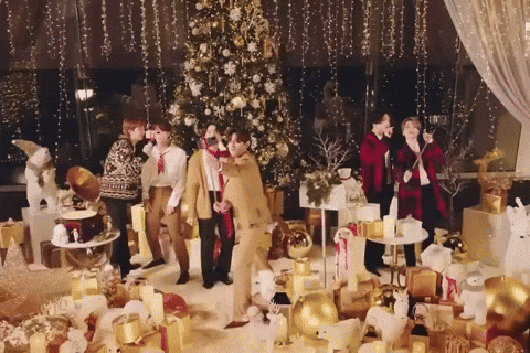 Dance Happy Holidays GIF