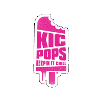 Logo Pink Sticker by KICPOPS