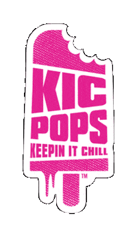 Logo Pink Sticker by KICPOPS
