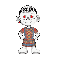 Cultura Andina Sticker by Zhot Shop