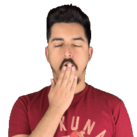 Pretends To Be Shocked Sticker