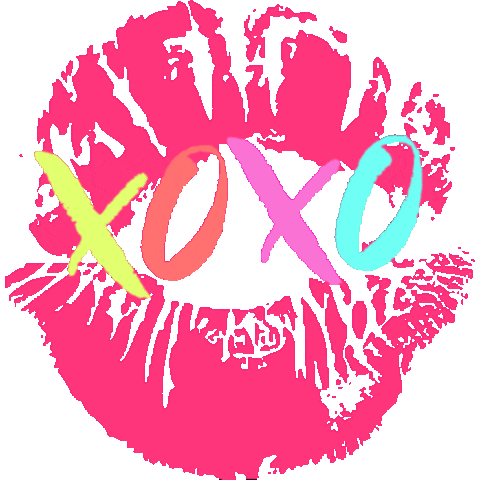 Love You Kiss Sticker