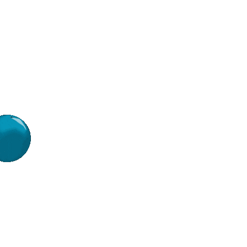 AdventuresWithTara giphyupload blue green bouncing ball Sticker