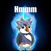 Suspicious Thinking GIF by Puffins