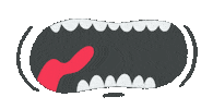 scared animation Sticker by Yimbo