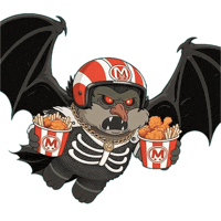 Hungry Fast Food Sticker