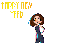 New Year Animation Sticker