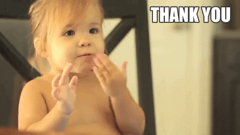 Sign Language Thank You GIF by ASL Nook