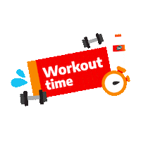 cleopurewaterofficial water workout air cleo Sticker