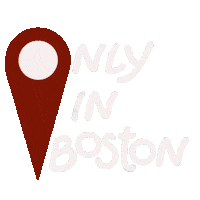 onlyinboston travel boston pin massachusetts Sticker