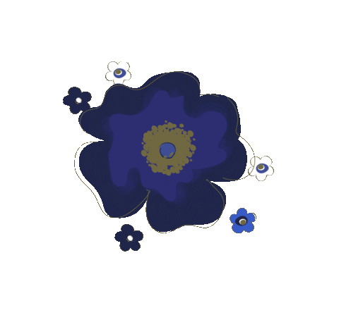 Flower Print Sticker by childrensalon