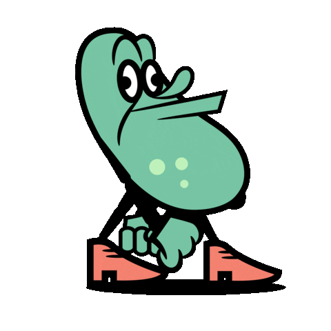 Cartoon Eyes Sticker