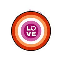 Rainbow Love Sticker by lgbtpqshop
