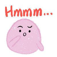 Confused Thinking Sticker by arlyna