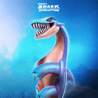 loch ness monster GIF by Hungry Shark Official Page