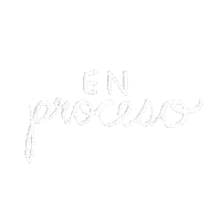 marianapulidoart white progress process enproceso Sticker