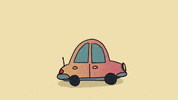 mintpaintart car driving speed on my way GIF