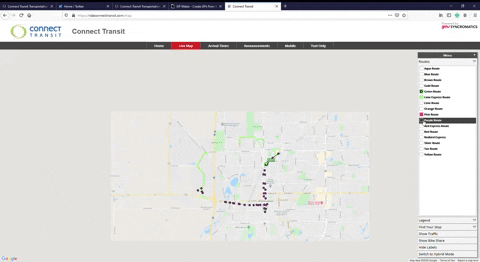 Real Time App GIF by Connect Transit
