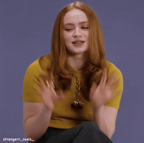 Sadie Sink GIF