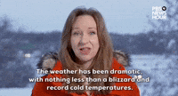 "The weather has been dramatic."
