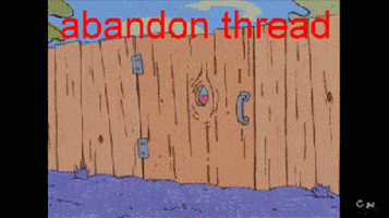 abandon thread GIF by Testing 1, 2, 3