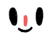 Happy Big Eyes Sticker
