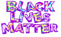Blm Racists Sticker by iodisworld