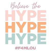 Hype Louisville Sticker by F4MLOU