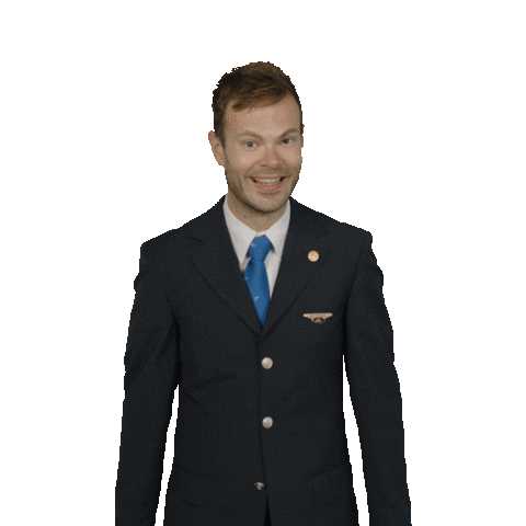 Cabin Crew Yes Sticker by KLM