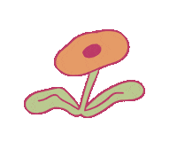 Happy Flower Power Sticker