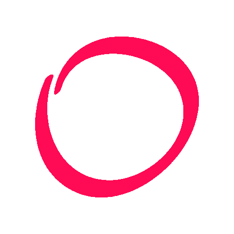 Circle Sticker by Seb Loaiza