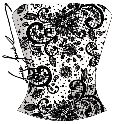 wedding dress Sticker by Anya Jardim Atelier Couture