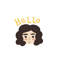 Hello Sticker