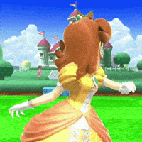 Super Mario Flowers GIF