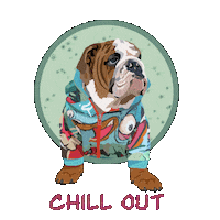 Chill Out Sticker